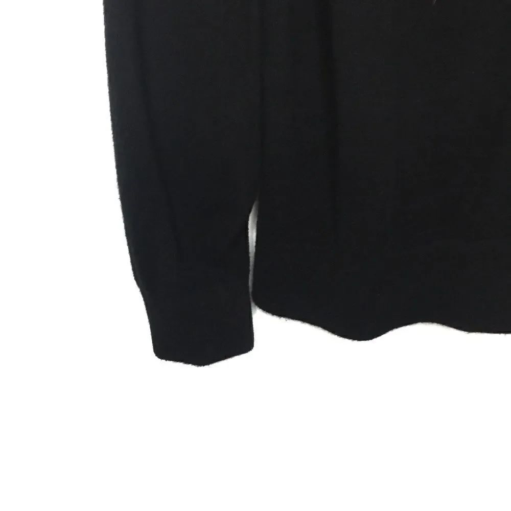 L.L. Bean Black Button Front Cardigan - Picture 7 of 9